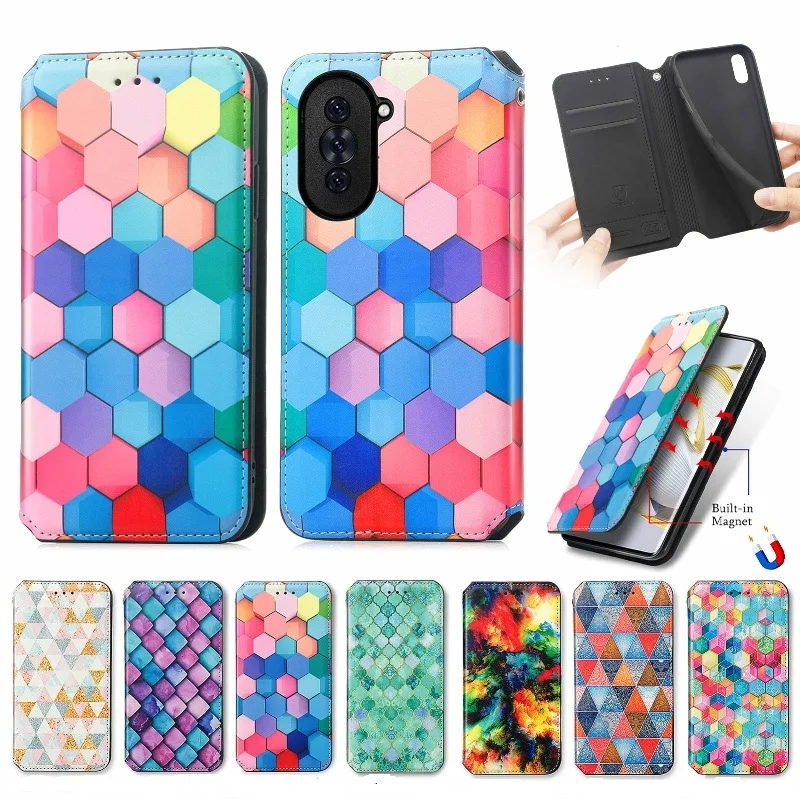 

Leather Card Wallet Colour Phone Case For Kyocera V04 KYV48 47 46 45 44 43 KY-51B Digno BX OneS9 S8 S7 S6 Magnetic Flip Cover