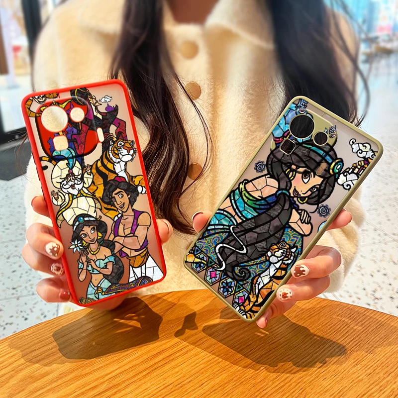 Aladdin Disney Princess Frosted Translucent Case For Xiaomi 12 T 11 POCO F3 X3 X4 F4 M3 M4 NFC Pro GT Matte Cover
Aladdin Disney Princess Frosted Translucent Case For Xiaomi 12 T 11 POCO F3 X3 X4 F4 M3 M4 NFC Pro GT Matte Cover