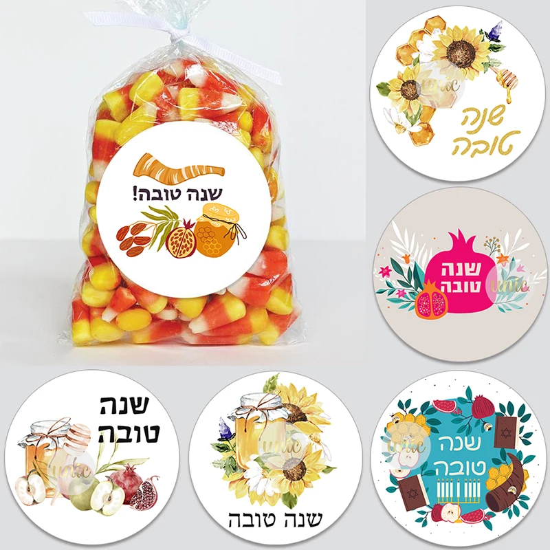 Jewish Shana Tova Rosh Hashanah Happy New Year Celebration Sticker Flower Sticker Labels Party Decor Self-adhesive Labels 
Jewish Shana Tova Rosh Hashanah Happy New Year Celebration Sticker Flower Sticker Labels Party Decor Self-adhesive Labels