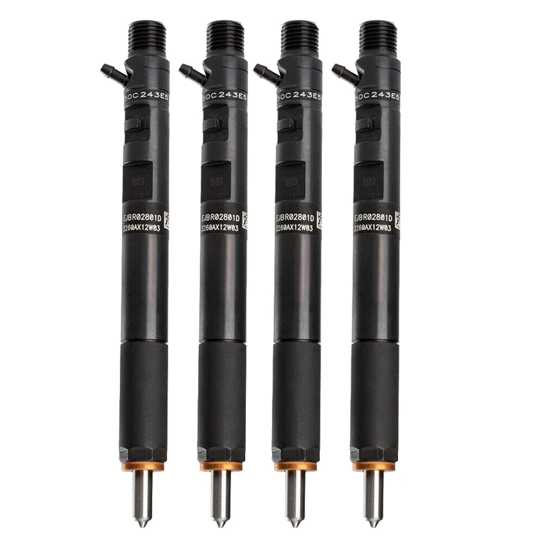 4X EJBR02801D CRDI Diesel Fuel Injector For Hyundai Terracan KIA Carnival/Sedona 2.9Diesel 33800-4X500 33801-4X500
4X EJBR02801D CRDI Diesel Fuel Injector For Hyundai Terracan KIA Carnival/Sedona 2.9Diesel 33800-4X500 33801-4X500