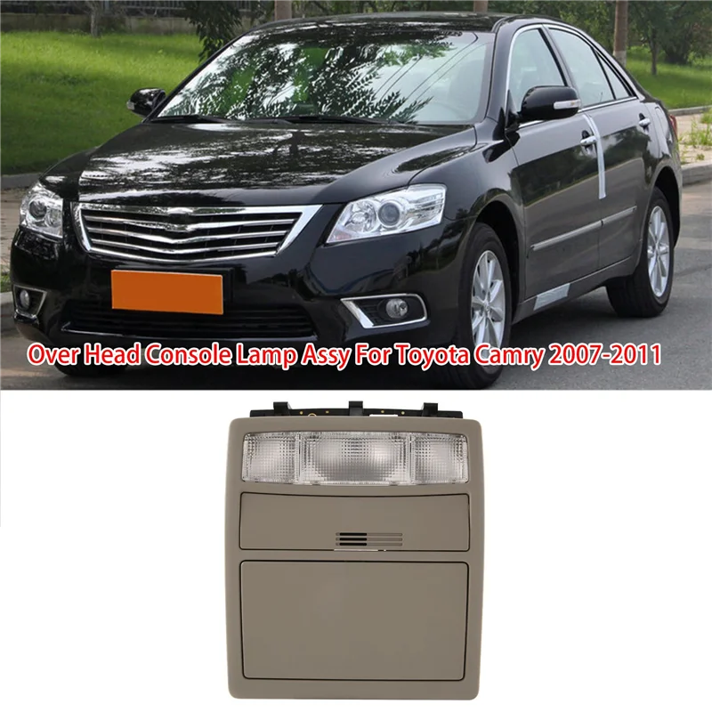 Передний светильник для чтения автомобиля для Toyota Camry Land Cruiser Aurion 2007-2011, внутренний потолочный светильник в сборе, Чехол для очков
Передний светильник для чтения автомобиля для Toyota Camry Land Cruiser Aurion 2007-2011, внутренний потолочный светильник в сборе, Чехол для очков