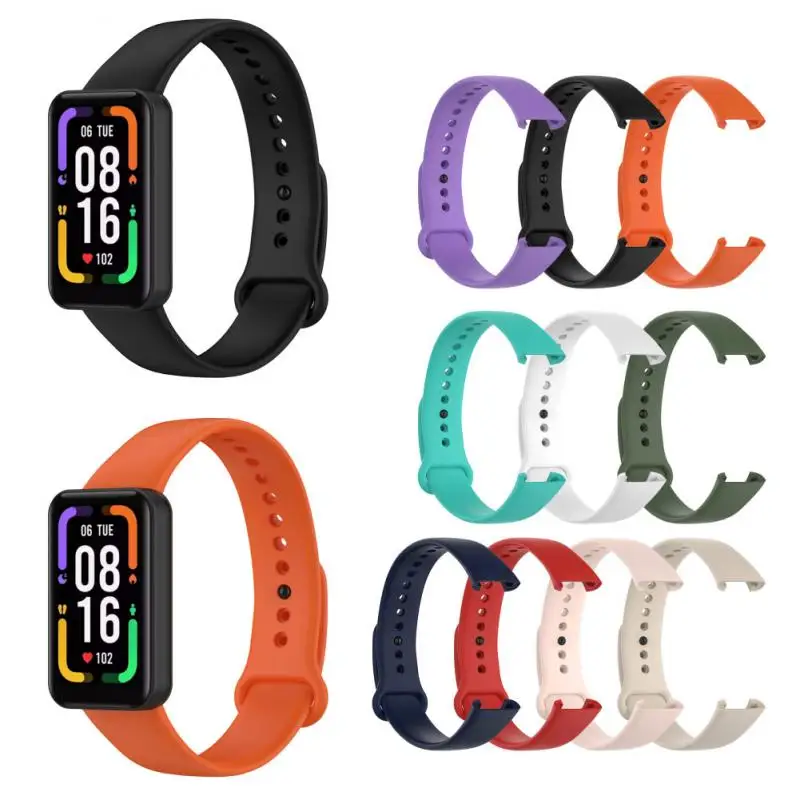 Сменный ремешок для Redmi Smart Band Pro мягкий силиконовый спортивный браслет Xiaomi