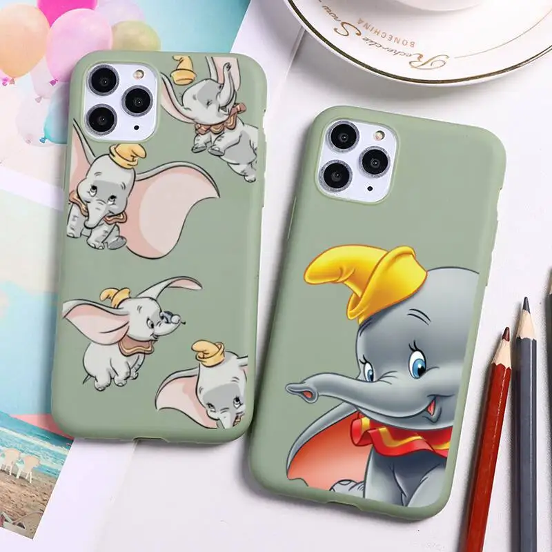 Disney Dumbo Flying Elephant Style Phone Case For iphone 13 12 11 Pro Max Mini XS 8 7 6 6S Plus X SE 2020 XR Candy green cover
Disney Dumbo Flying Elephant Style Phone Case For iphone 13 12 11 Pro Max Mini XS 8 7 6 6S Plus X SE 2020 XR Candy green cover