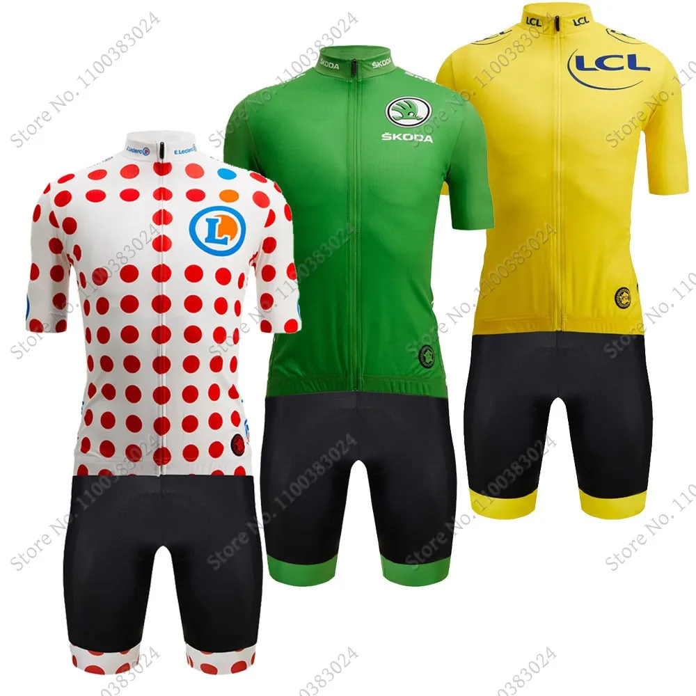2022 France Tour Leader Cycling Jersey Summer Set Green Polka Dot Cycling Clothing Champion de France Road Bike MTB Ropa Maillot
2022 France Tour Leader Cycling Jersey Summer Set Green Polka Dot Cycling Clothing Champion de France Road Bike MTB Ropa Maillot