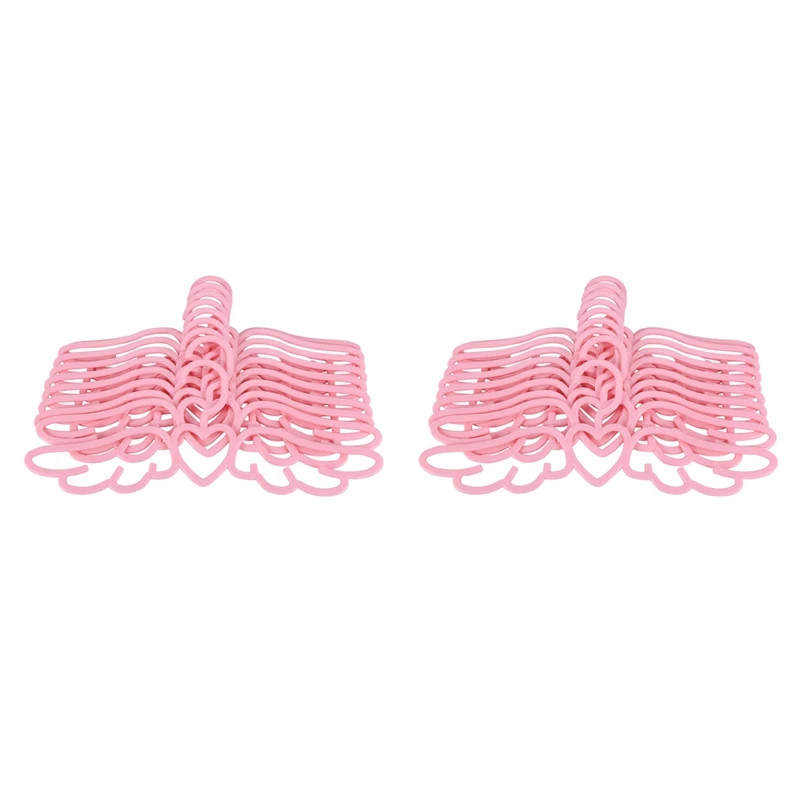 40 Pcs New Design Fly Angel Plastic Clothes Shirt Hanger, Cute Pretty Pink Loving Heart Scarf Underwear Hanger Rack
40 Pcs New Design Fly Angel Plastic Clothes Shirt Hanger, Cute Pretty Pink Loving Heart Scarf Underwear Hanger Rack