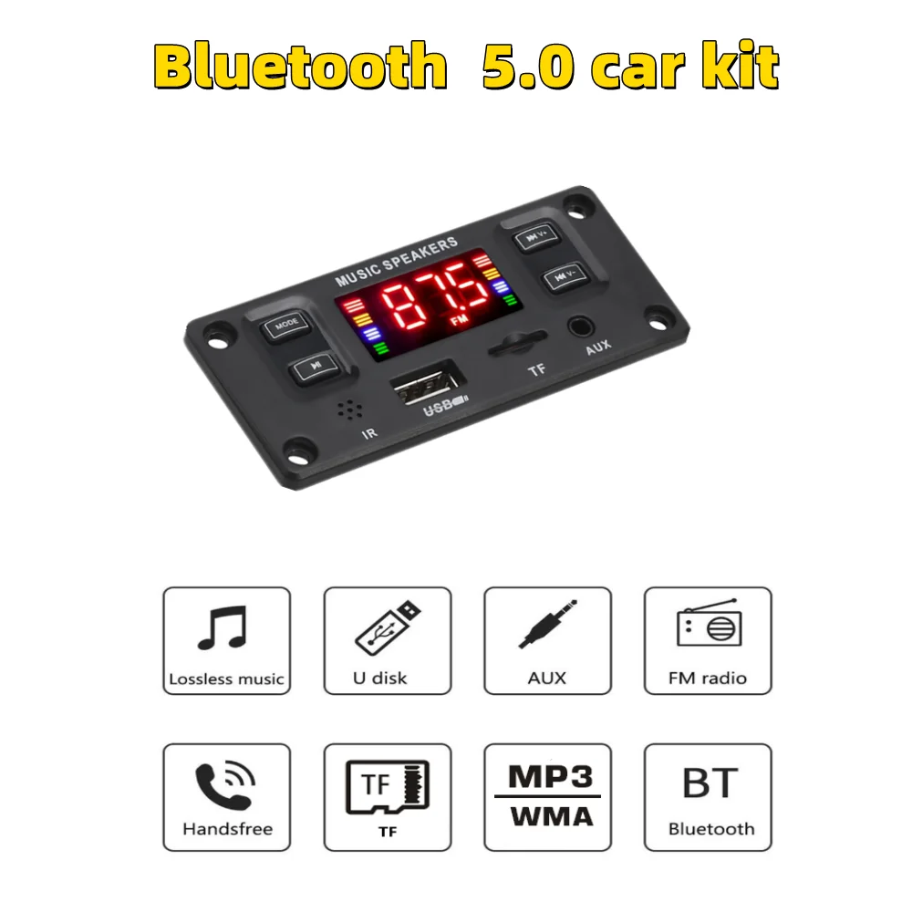 2*60W Power Subwoofer Bluetooth Amplifier Board Sound Class D Home Theater Audio Stereo Equalizer AUX Amp
2*60W Power Subwoofer Bluetooth Amplifier Board Sound Class D Home Theater Audio Stereo Equalizer AUX Amp