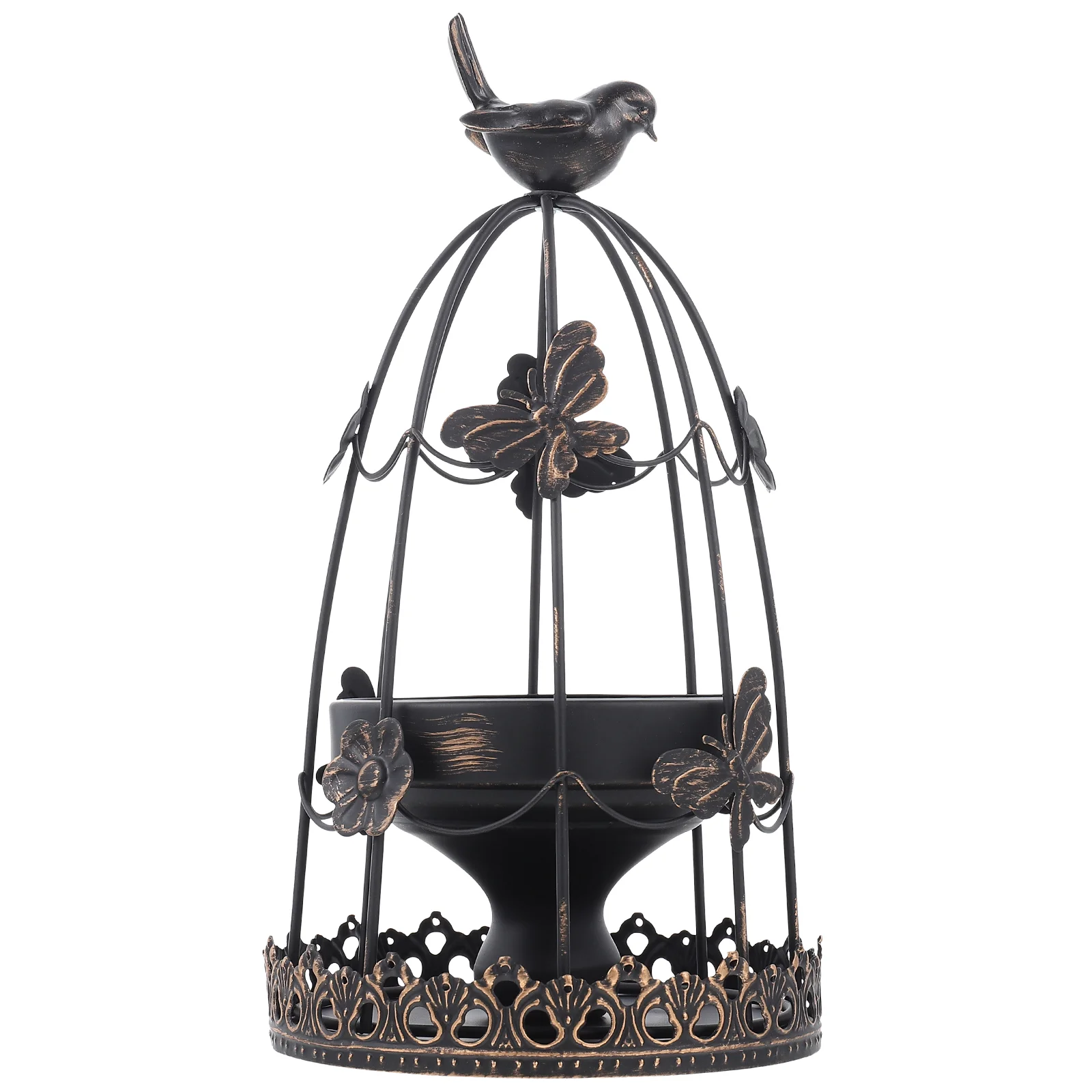 Iron Art Bird Cage Shaped Candleholder Creative Wedding Iron Art Candle Stick
Iron Art Bird Cage Shaped Candleholder Creative Wedding Iron Art Candle Stick