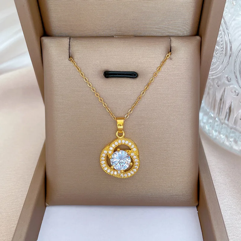 CDJAIME Plated Gold Necklace For Women 2022 Trendy Geometry Design White Zircon Pendant Necklace Fine Jewelry Gifts Accessories
CDJAIME Plated Gold Necklace For Women 2022 Trendy Geometry Design White Zircon Pendant Necklace Fine Jewelry Gifts Accessories