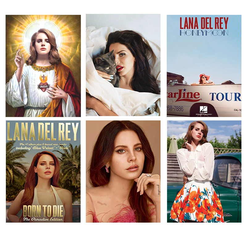 Classic Lana Del Rey Singer Kraft Posters Custom Decoration Room Bar Wall Sticker Pictorial Bedroom Decor Wall Art Decor
Classic Lana Del Rey Singer Kraft Posters Custom Decoration Room Bar Wall Sticker Pictorial Bedroom Decor Wall Art Decor