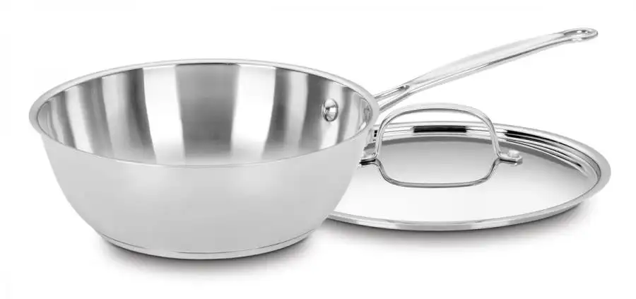 Classic Stainless Steel 3 Qt. Chef'S Pan W/Cover
Classic Stainless Steel 3 Qt. Chef'S Pan W/Cover