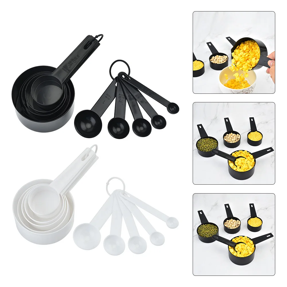 10pcs Kitchen Measuring Spoons Teaspoon Coffee Sugar Scoop Cake Baking Flour Measuring Cups Kitchen Cooking Tools
10pcs Kitchen Measuring Spoons Teaspoon Coffee Sugar Scoop Cake Baking Flour Measuring Cups Kitchen Cooking Tools