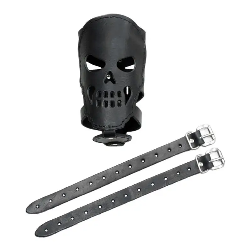 Bicycle Cup Holder Motorcycle Biker Drink Holder PU Leather Skull Shape Universal Coffee Water Bottle Cup Holder With 2 Straps
Bicycle Cup Holder Motorcycle Biker Drink Holder PU Leather Skull Shape Universal Coffee Water Bottle Cup Holder With 2 Straps