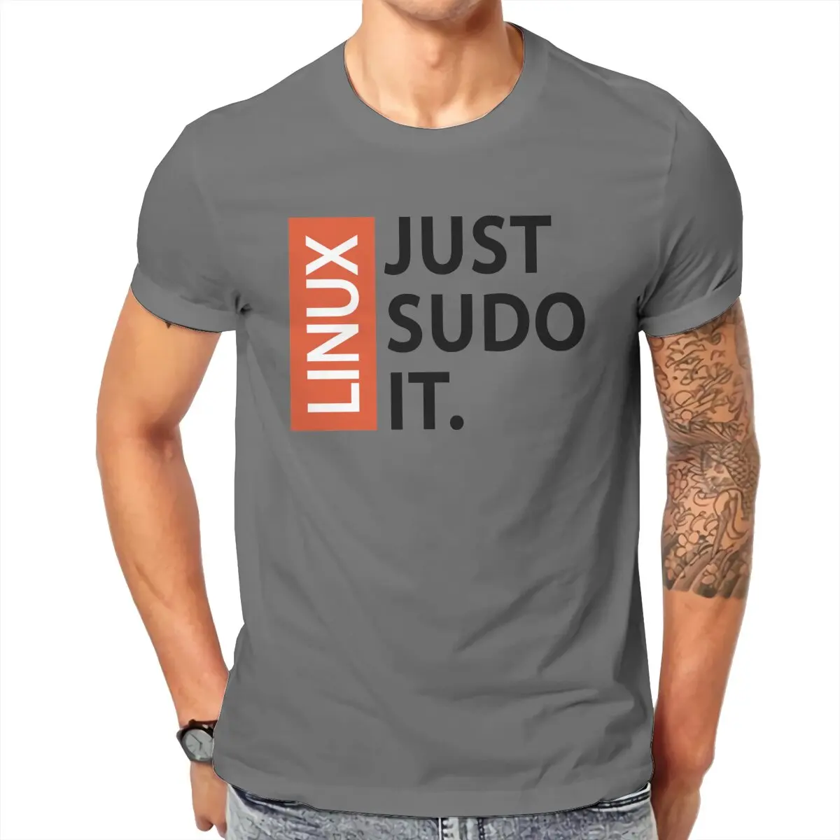 Забавные Linux Just Sudo It, футболки для мужчин, хлопковая футболка, системный администратор, хакер, футболка с коротким рукавом, одежда с принтом
Забавные Linux Just Sudo It, футболки для мужчин, хлопковая футболка, системный администратор, хакер, футболка с коротким рукавом, одежда с принтом