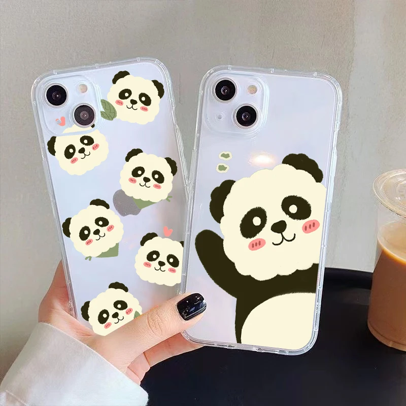 Cute Cartoon Animal Panda Clear Phone Case For iPhone 11 Pro Max 12 13 Pro Mini X XR XS Max 6 6S 7 8 Plus Se2 Soft Funda Cases
Cute Cartoon Animal Panda Clear Phone Case For iPhone 11 Pro Max 12 13 Pro Mini X XR XS Max 6 6S 7 8 Plus Se2 Soft Funda Cases