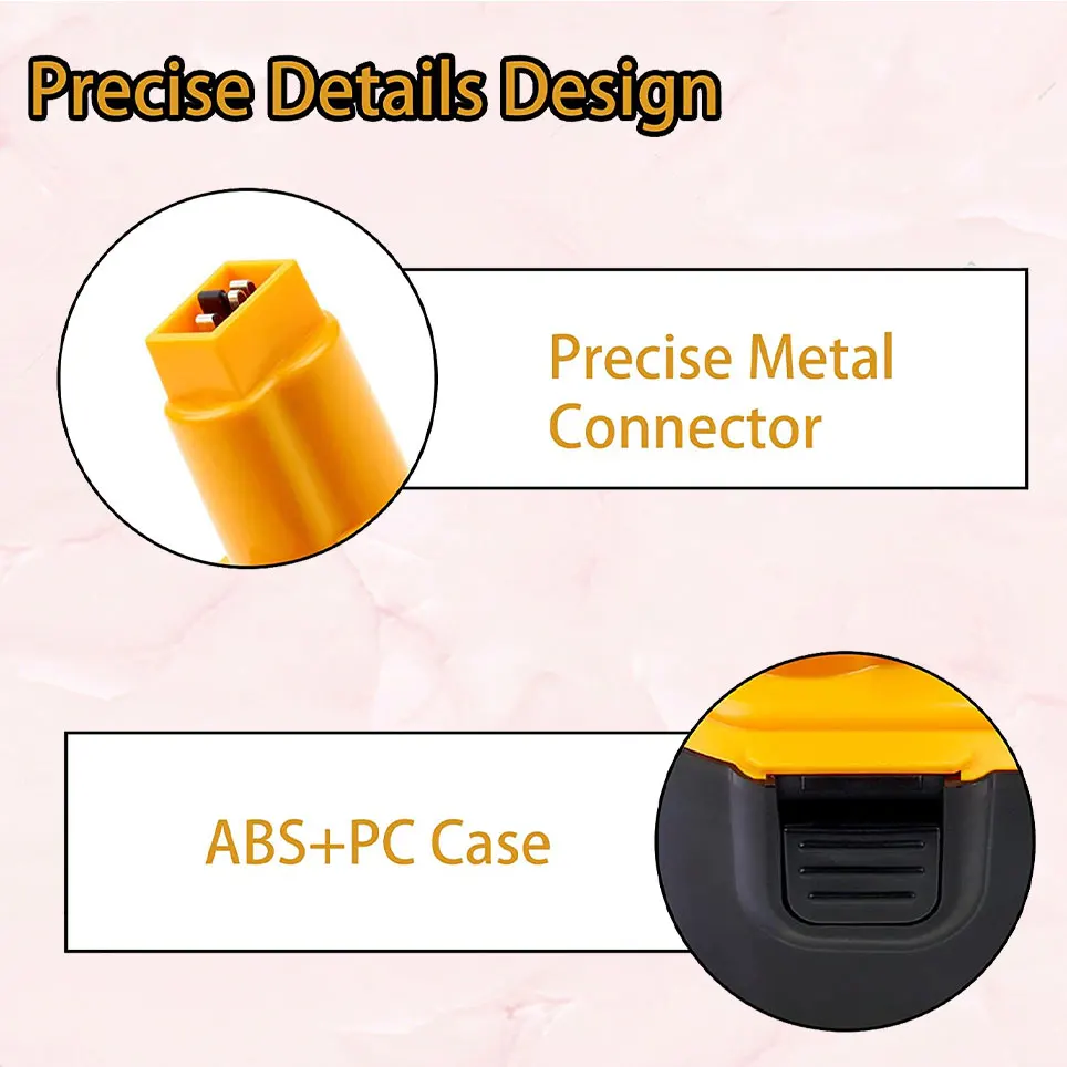 Никель-металлогидридный аккумулятор 2022 12800 мАч, совместимый с аккумулятором DeWalt 12 В, беспроводной Электроинструмент XRP DW9071 DE9071 DE9072 152250-27 ...
Никель-металлогидридный аккумулятор 2022 12800 мАч, совместимый с аккумулятором DeWalt 12 В, беспроводной Электроинструмент XRP DW9071 DE9071 DE9072 152250-27 ...