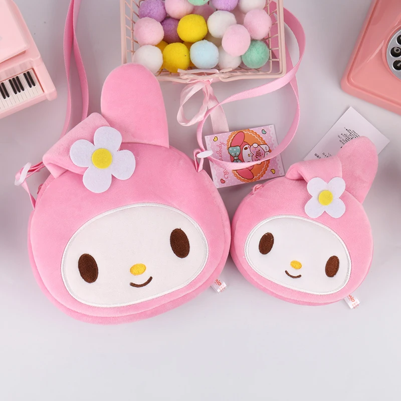 Kawaii Cinnamoroll Sanrio плюшевая сумка My Melody аниме, сумка Kt кошка пурин собака Kuromi Plushie хранение портмоне рюкзак для девочки
Kawaii Cinnamoroll Sanrio плюшевая сумка My Melody аниме, сумка Kt кошка пурин собака Kuromi Plushie хранение портмоне рюкзак для девочки