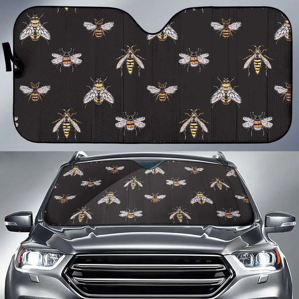 Bee Lovers Honey Gifts Pattern Print Auto Sun Shade Car Windshield Window Cover Sunshade
Bee Lovers Honey Gifts Pattern Print Auto Sun Shade Car Windshield Window Cover Sunshade