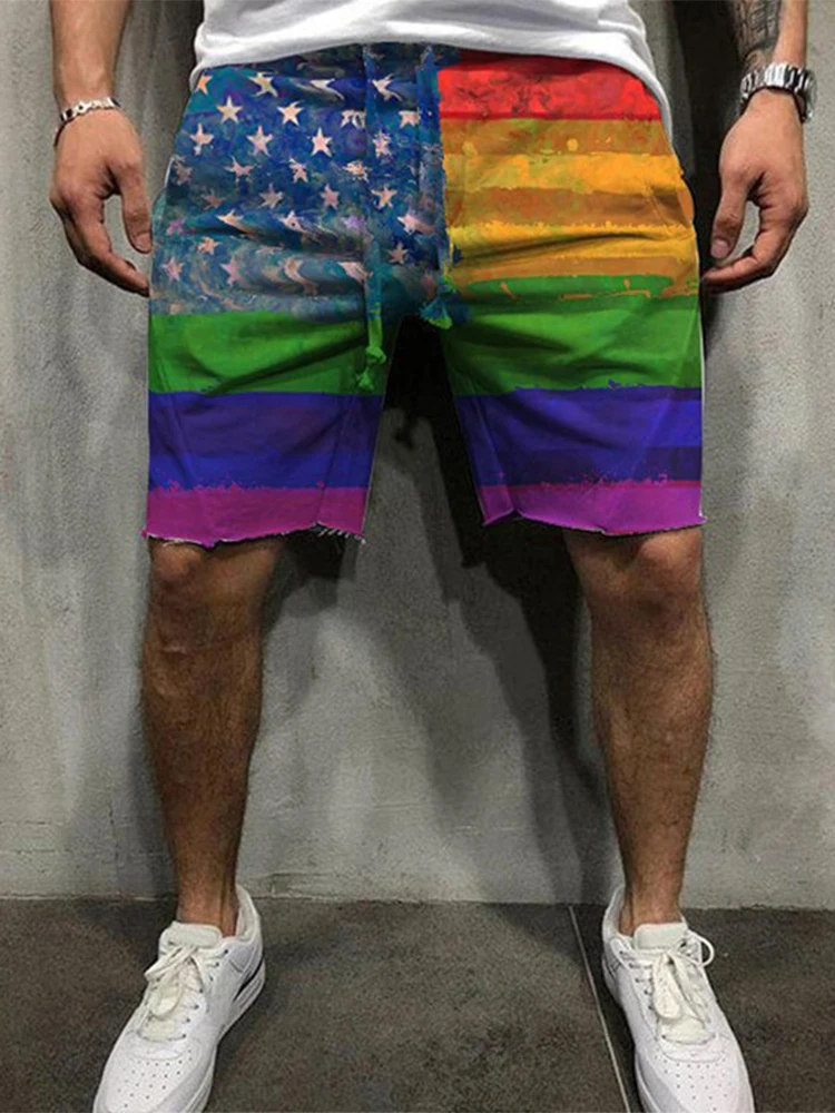2022 New Streetwear Mens Drawstring Design Short Pant Summer Casual Track Shorts Fashion Patchwork Color Loose Shorts For Men
2022 New Streetwear Mens Drawstring Design Short Pant Summer Casual Track Shorts Fashion Patchwork Color Loose Shorts For Men