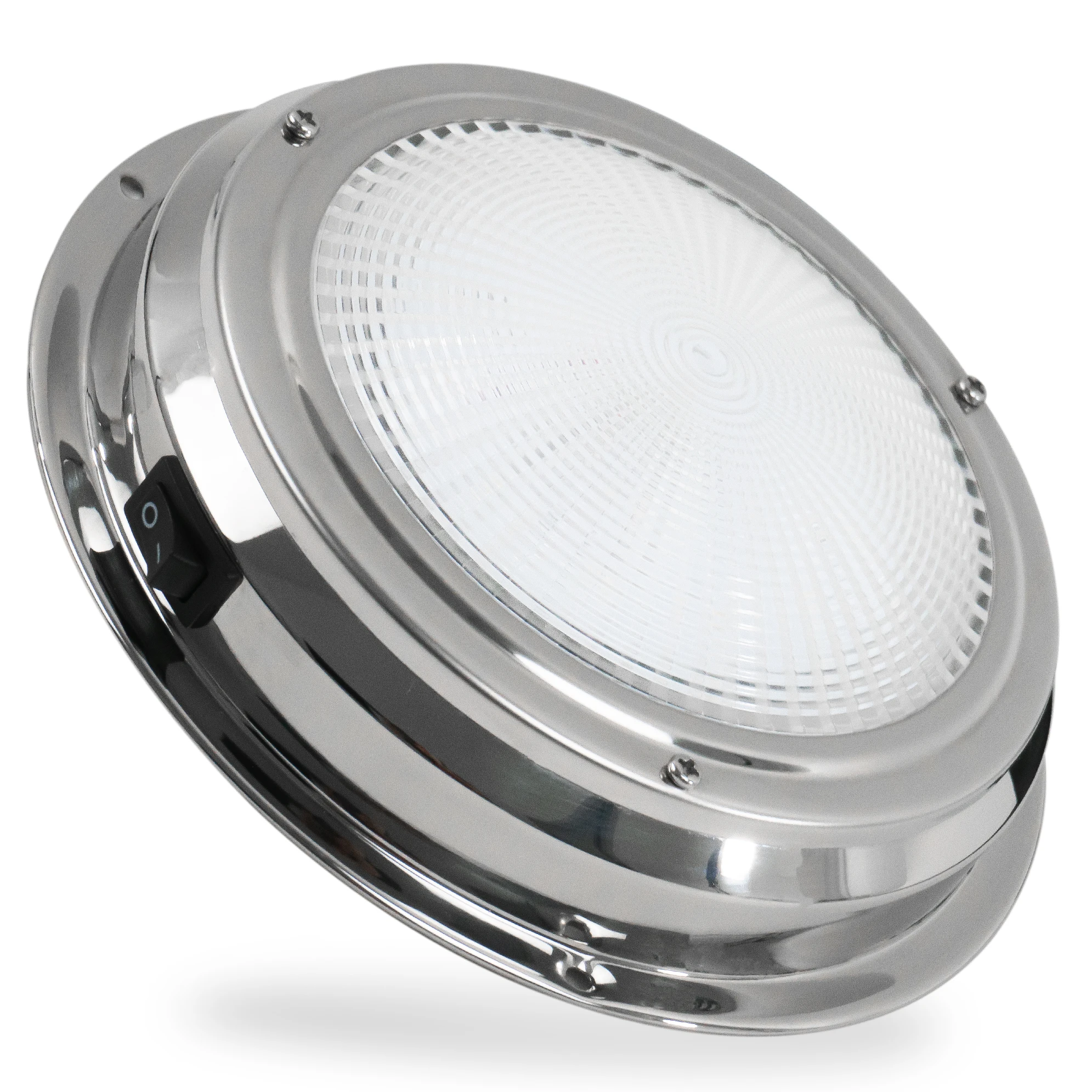 Five Oceans Marine LED Interior Dome Light, 4 Inch Boat Ceiling LED Lights, Round Cabin Light, Daylight White LED, On-Off Rocker
Five Oceans Marine LED Interior Dome Light, 4 Inch Boat Ceiling LED Lights, Round Cabin Light, Daylight White LED, On-Off Rocker