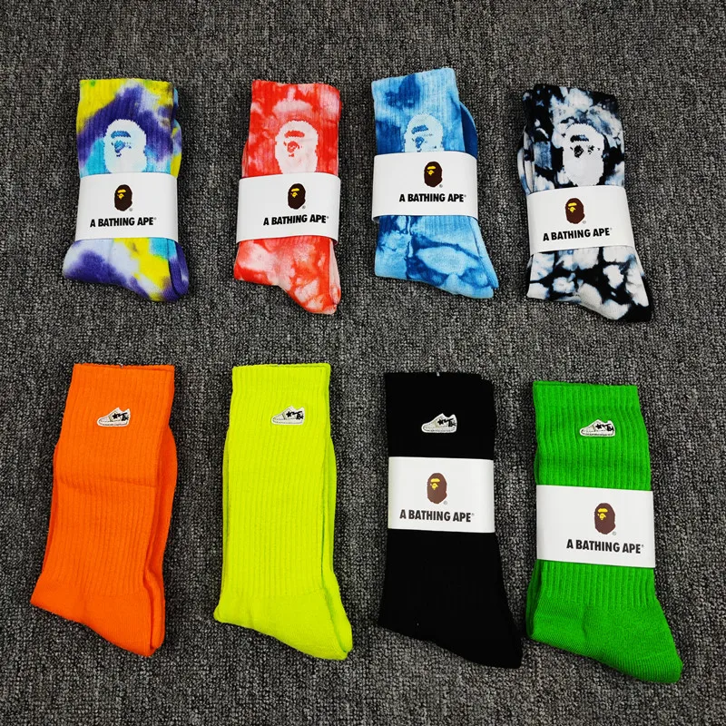 ALYDamei Japanese street high-top tie-dye skateboard socks men's and women's sports basketball socks pure cotton socks
ALYDamei Japanese street high-top tie-dye skateboard socks men's and women's sports basketball socks pure cotton socks