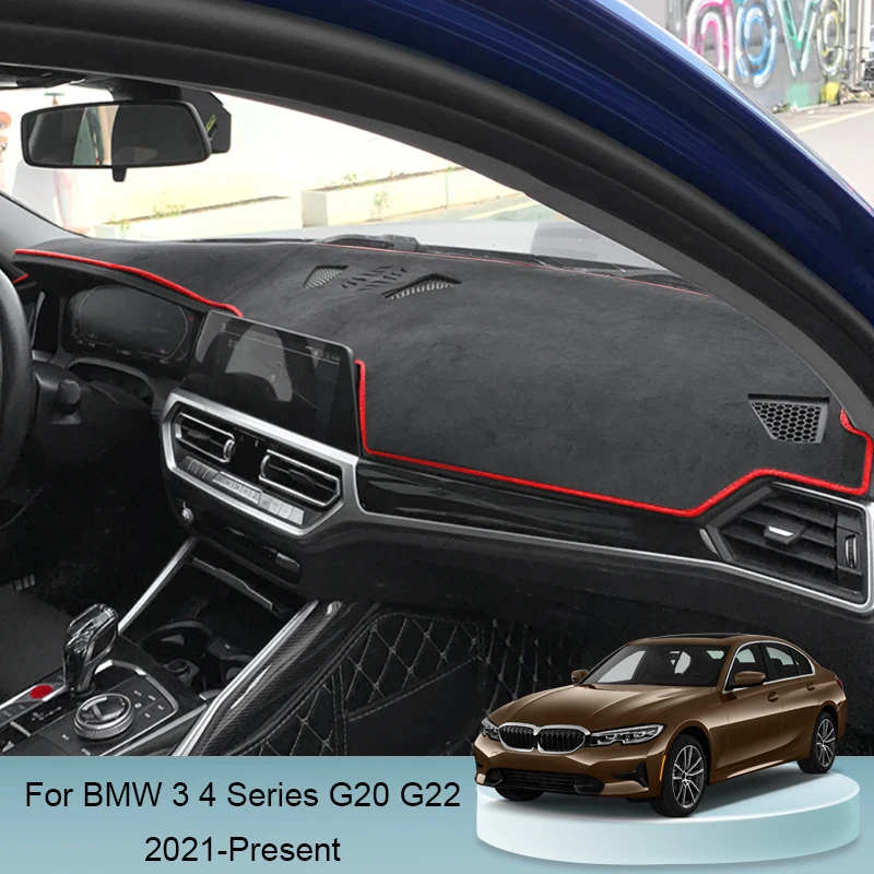 For BMW 3 4 Series G20 G22 2021-2024 RHD&LHD Dashboard Cover Protective Pad Artificial Interior Sunshade Carpet Car Accessories
For BMW 3 4 Series G20 G22 2021-2024 RHD&LHD Dashboard Cover Protective Pad Artificial Interior Sunshade Carpet Car Accessories