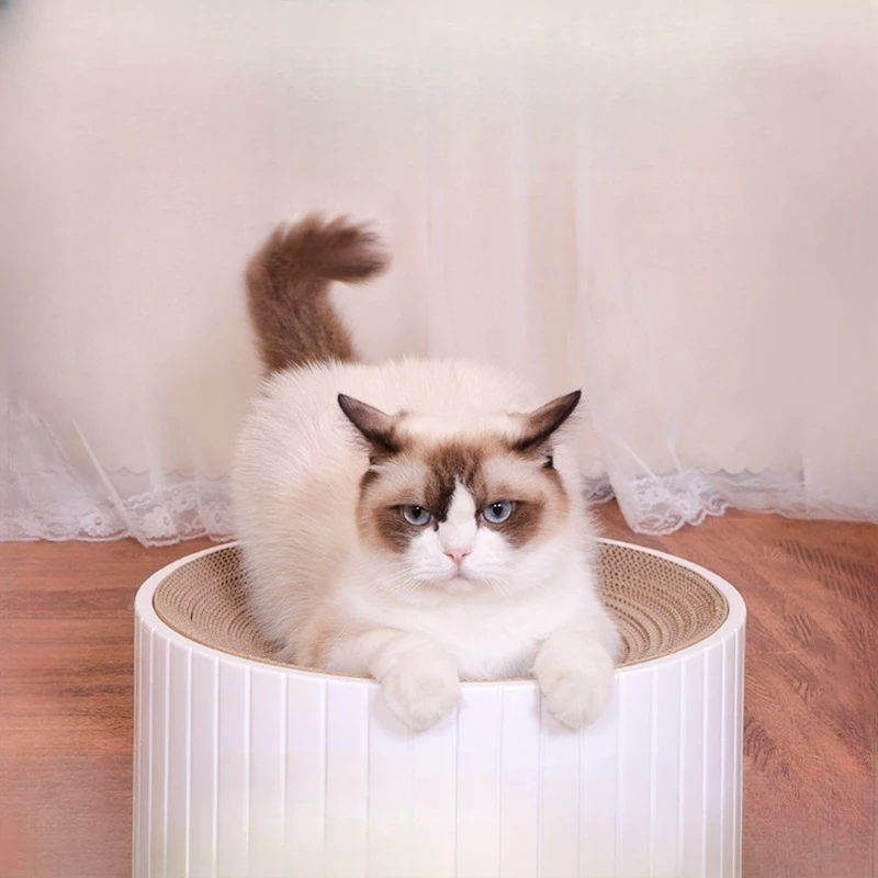Round Cat Scratching Board Grinding Claw Cardboard Corrugated Cat Scratching Board Kitten Scratcher Pet Furniture Supplies
Round Cat Scratching Board Grinding Claw Cardboard Corrugated Cat Scratching Board Kitten Scratcher Pet Furniture Supplies