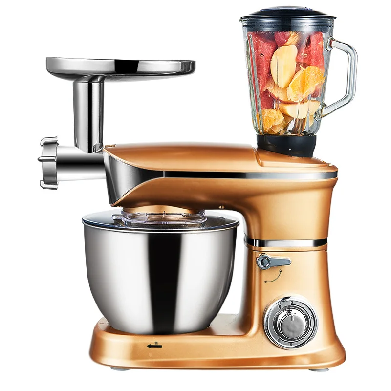 Mixer Juicer Meat Grinder 3 In 1 Blender Food Processor 6.5L 220V 1300W 50HZ Batidora Meat Slicer Mikser Electric Kitchen Mixer
Mixer Juicer Meat Grinder 3 In 1 Blender Food Processor 6.5L 220V 1300W 50HZ Batidora Meat Slicer Mikser Electric Kitchen Mixer
