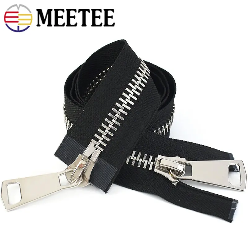 1Pc 80-120cm 10# Metal Double Sliders Zipper Black Open End Two Way Decorative Zip Bag Clothes Jacket Repair Sewing Accessories
1Pc 80-120cm 10# Metal Double Sliders Zipper Black Open End Two Way Decorative Zip Bag Clothes Jacket Repair Sewing Accessories