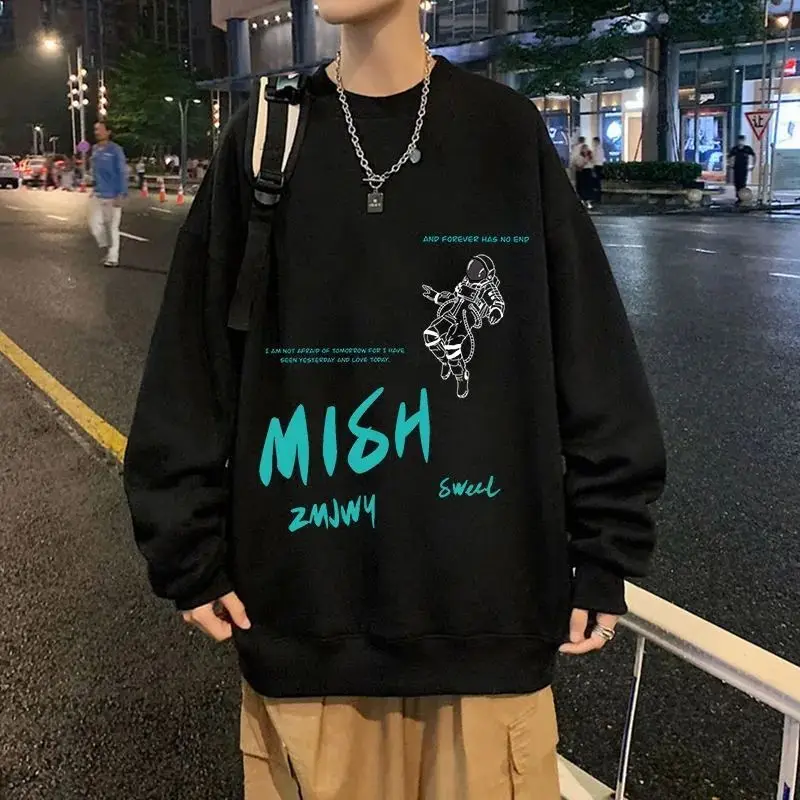 Autumn Sweater Men's Fashion Handsome Versatile Loose Coat Men's 2023 New Long Sleeve Round Neck Top
Autumn Sweater Men's Fashion Handsome Versatile Loose Coat Men's 2023 New Long Sleeve Round Neck Top