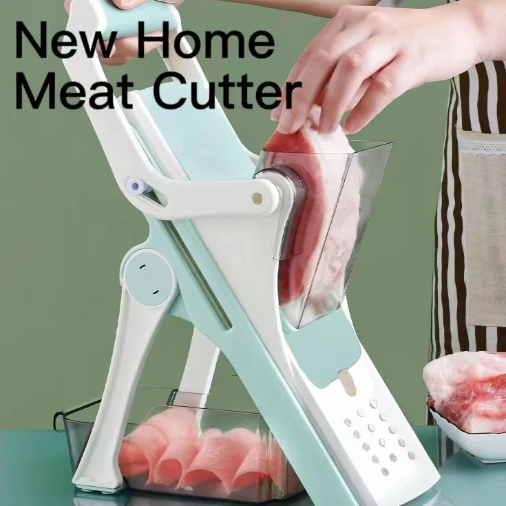 Multifunctional Vegetable Meat Cutting Machine Slicer Safety Kitchen Salad Shredder Potato Chip Stainless Steel Cooking Tools
Multifunctional Vegetable Meat Cutting Machine Slicer Safety Kitchen Salad Shredder Potato Chip Stainless Steel Cooking Tools