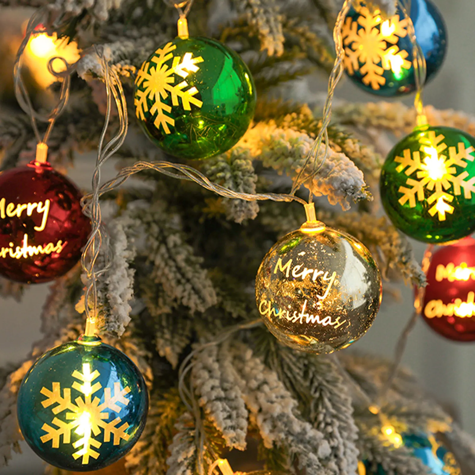 Christmas Tree String Lights Home Decor Plug In The Device Festival Ornament Front Door Pentagram Curtain Lamp 
Christmas Tree String Lights Home Decor Plug In The Device Festival Ornament Front Door Pentagram Curtain Lamp