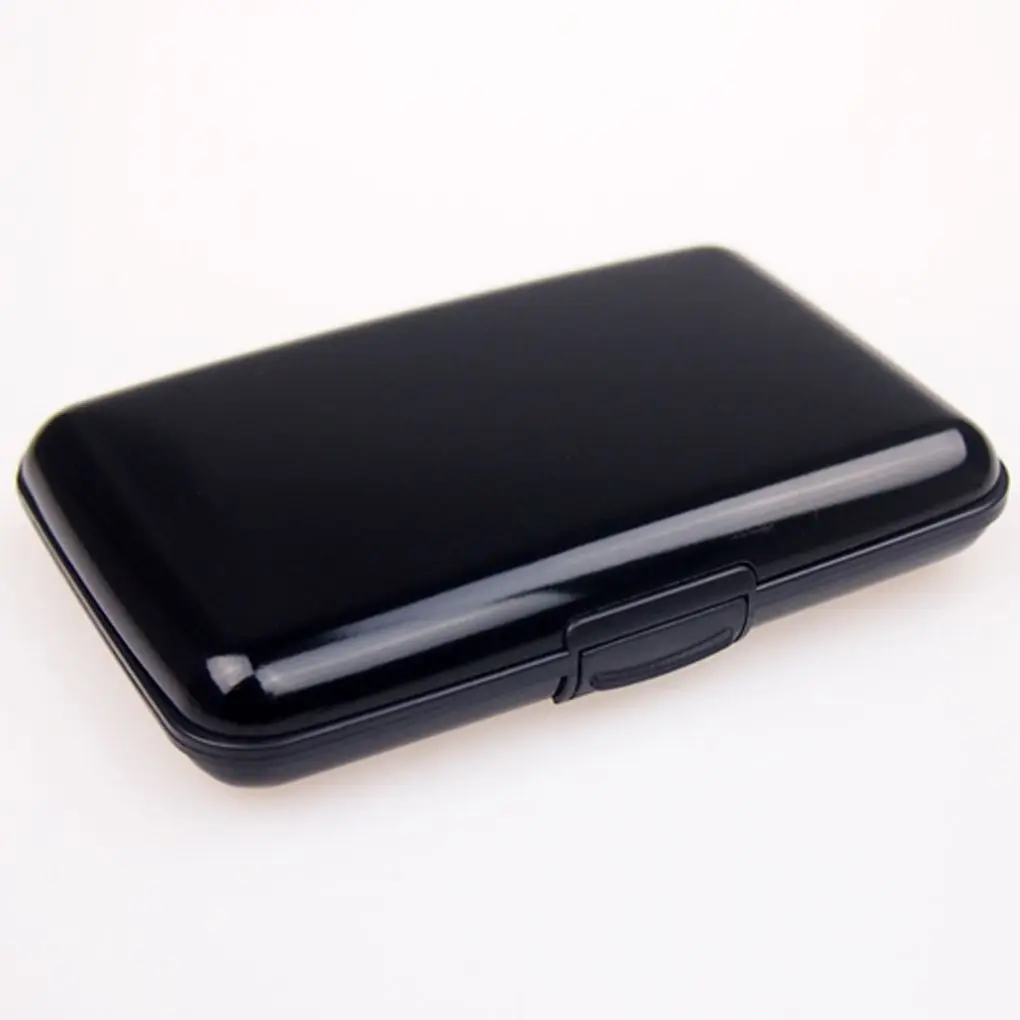 1 Pc Portable Aluminum Bank Card Holder Blocking Hard Case Wallet Solid Credit Card Anti-RFID Scanning Protect Card Holder
1 Pc Portable Aluminum Bank Card Holder Blocking Hard Case Wallet Solid Credit Card Anti-RFID Scanning Protect Card Holder