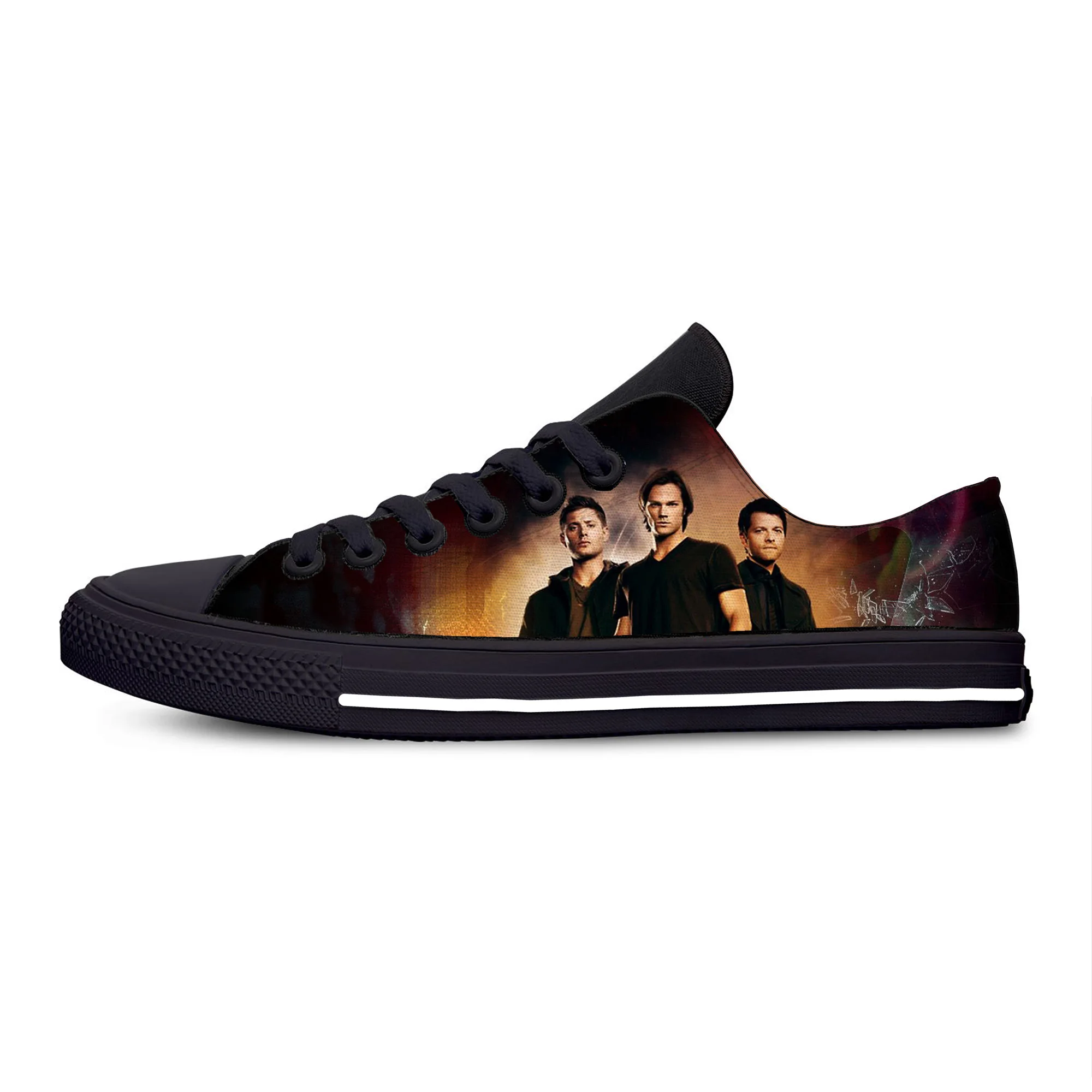 Hot Supernatural Winchester Bros Fashion Funny Cool Casual Shoes Low Top Lightweight Men Women Sneakers Breathable Board Shoes
Hot Supernatural Winchester Bros Fashion Funny Cool Casual Shoes Low Top Lightweight Men Women Sneakers Breathable Board Shoes