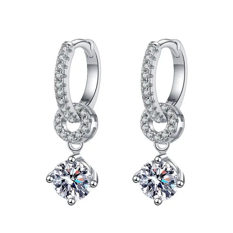 Real Moissanite 925 Sterling Silver Hoop Earrings Small Little Tiny Earrings Dainty Fine Elegant Jewelry for Women Girls
Real Moissanite 925 Sterling Silver Hoop Earrings Small Little Tiny Earrings Dainty Fine Elegant Jewelry for Women Girls