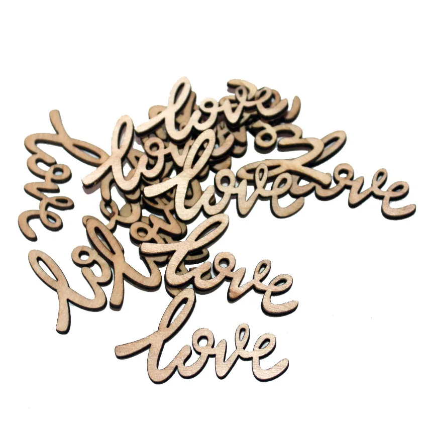 20pcs Love Wood Crafts DIY Cutout Wooden Slices Embellishments Gift Unfinished Wood Ornaments Home Valentine's Day Decoration 
20pcs Love Wood Crafts DIY Cutout Wooden Slices Embellishments Gift Unfinished Wood Ornaments Home Valentine's Day Decoration