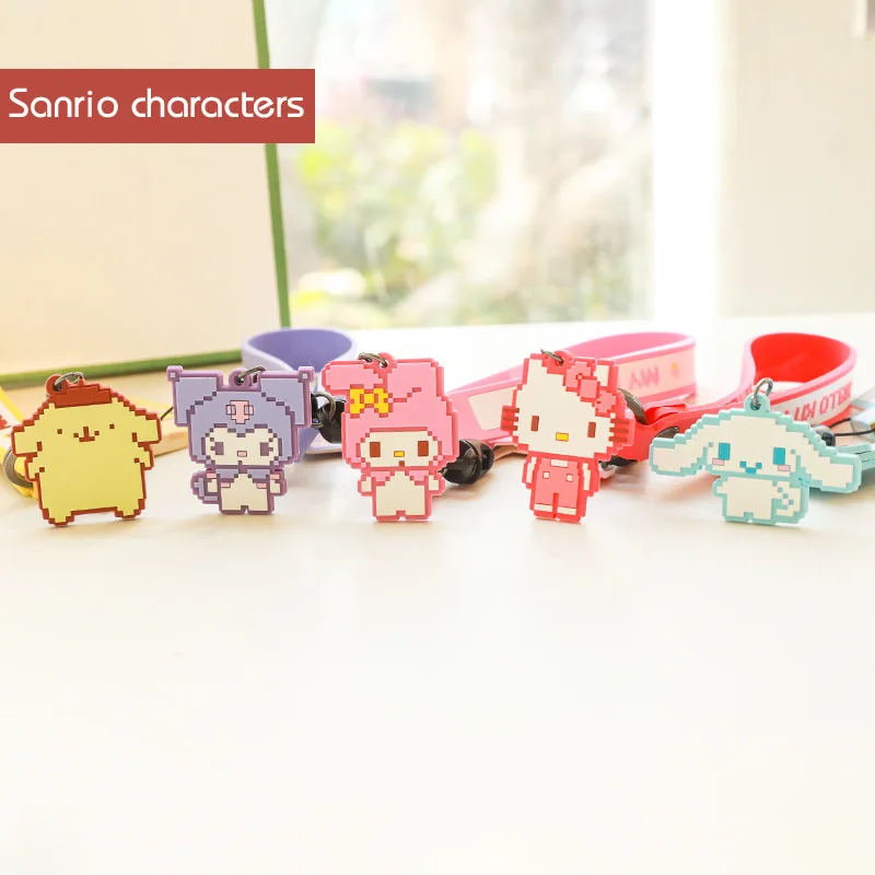 Sanrio Anime Figure Pixel Keychain Kawaii Kuromi Car Charms Pendant Melody Hello Kitty Cinnamoroll Girl Bag Keyring Jewelry Gift
Sanrio Anime Figure Pixel Keychain Kawaii Kuromi Car Charms Pendant Melody Hello Kitty Cinnamoroll Girl Bag Keyring Jewelry Gift