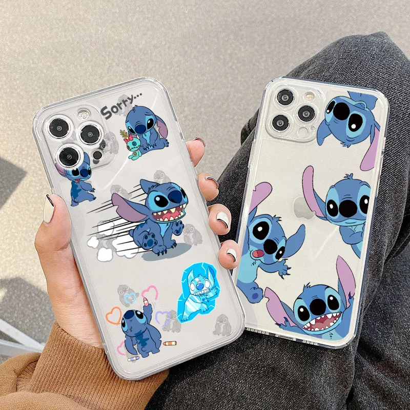 Disney Stitch Phone Case For Apple iPhone 5 6 7 8 X XR XS 11 12 13 14 Pro Max Mini Plus luxury Transparent Funda Cover Back Capa
Disney Stitch Phone Case For Apple iPhone 5 6 7 8 X XR XS 11 12 13 14 Pro Max Mini Plus luxury Transparent Funda Cover Back Capa