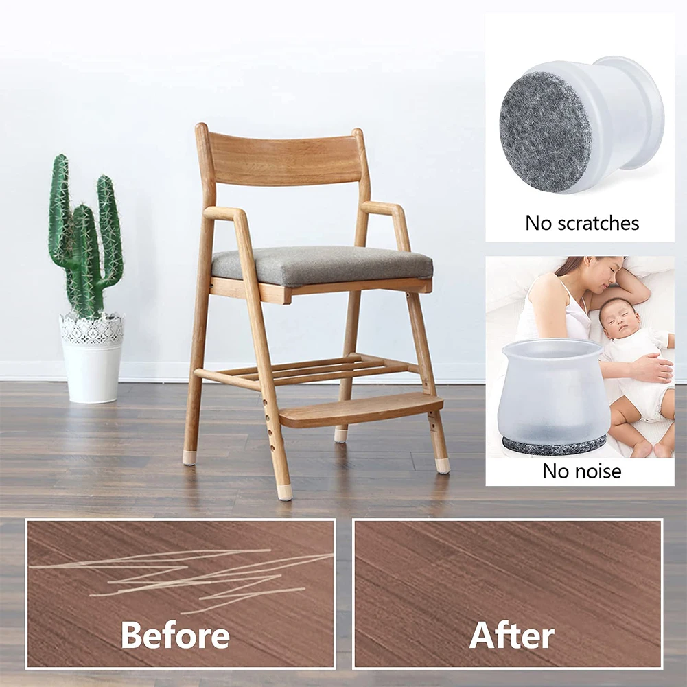 Universal Chair Foot Covers Table Foot Covers Dining Room Chair 48Pcs Anti Slip Durable Practical High Quality
Universal Chair Foot Covers Table Foot Covers Dining Room Chair 48Pcs Anti Slip Durable Practical High Quality