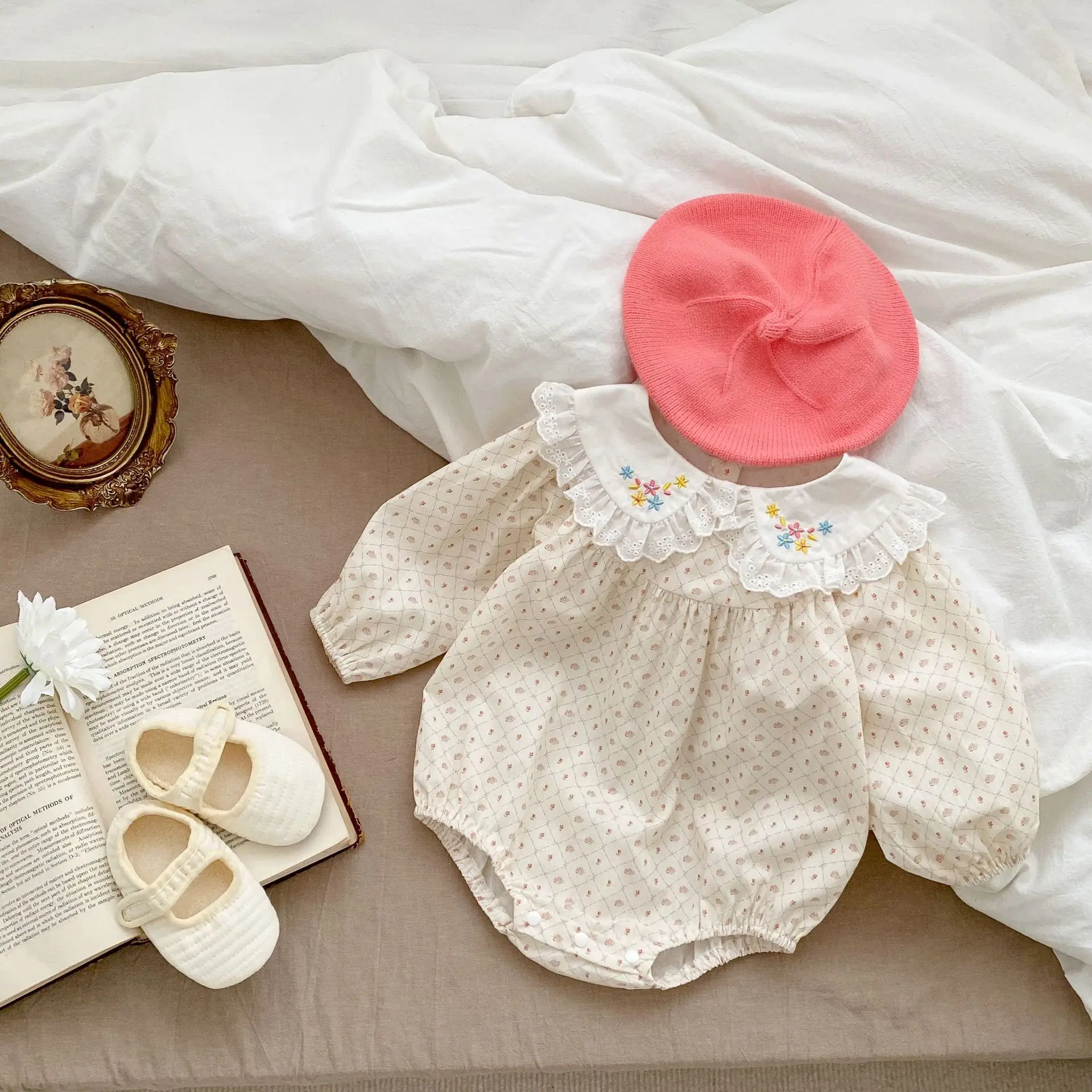 Toddler Kids Baby Girl Clothes Floral Jumpsuit Summer Long Sleeve Bodysuit Sunsuit Outfits Lace Collar 
Toddler Kids Baby Girl Clothes Floral Jumpsuit Summer Long Sleeve Bodysuit Sunsuit Outfits Lace Collar