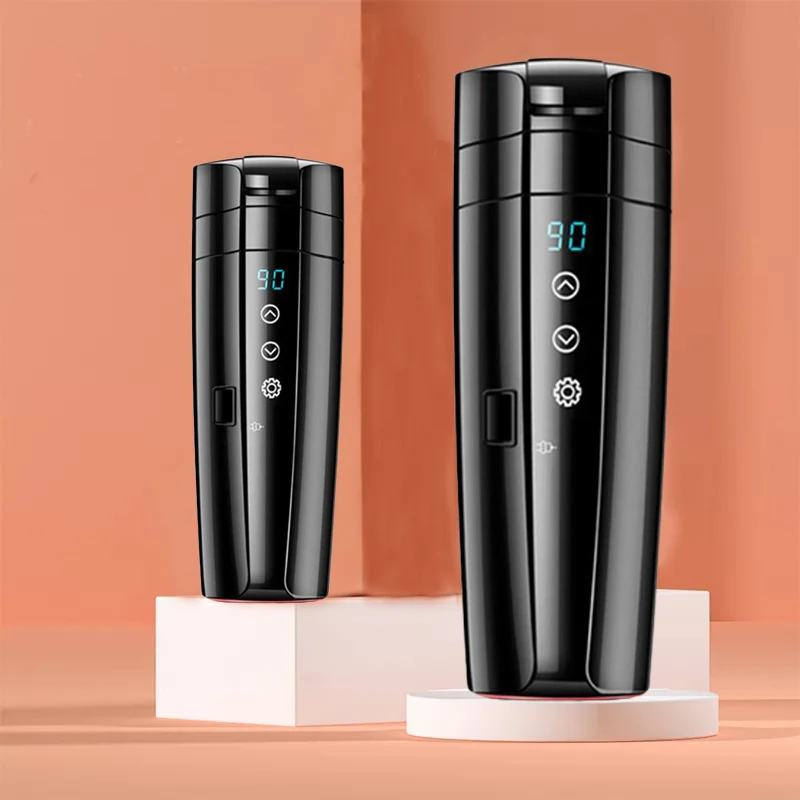 Stainless Car Heated Mug Smart Mug With Temperature Control Electric Water Cup 12V/24V Kettle Coffee Tea Milk Heated 350ml
Stainless Car Heated Mug Smart Mug With Temperature Control Electric Water Cup 12V/24V Kettle Coffee Tea Milk Heated 350ml
