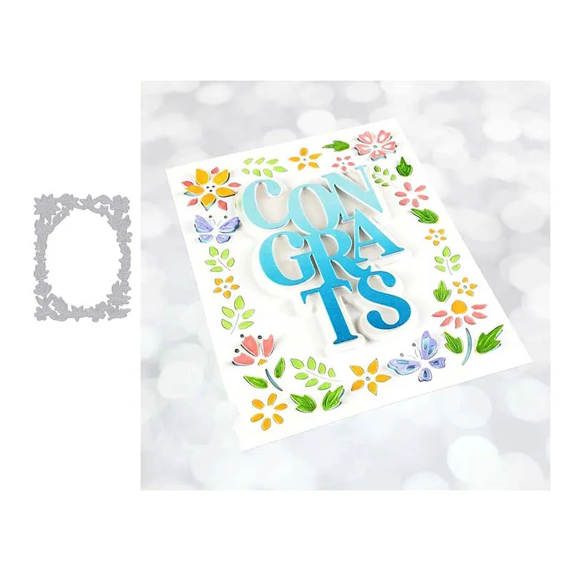 Flowers Leaves Frame Border Mold Metal Cutting Dies Craft for Scrapbooking Handmade Knife Mould Blade Punch Stencils Model Decor
Flowers Leaves Frame Border Mold Metal Cutting Dies Craft for Scrapbooking Handmade Knife Mould Blade Punch Stencils Model Decor