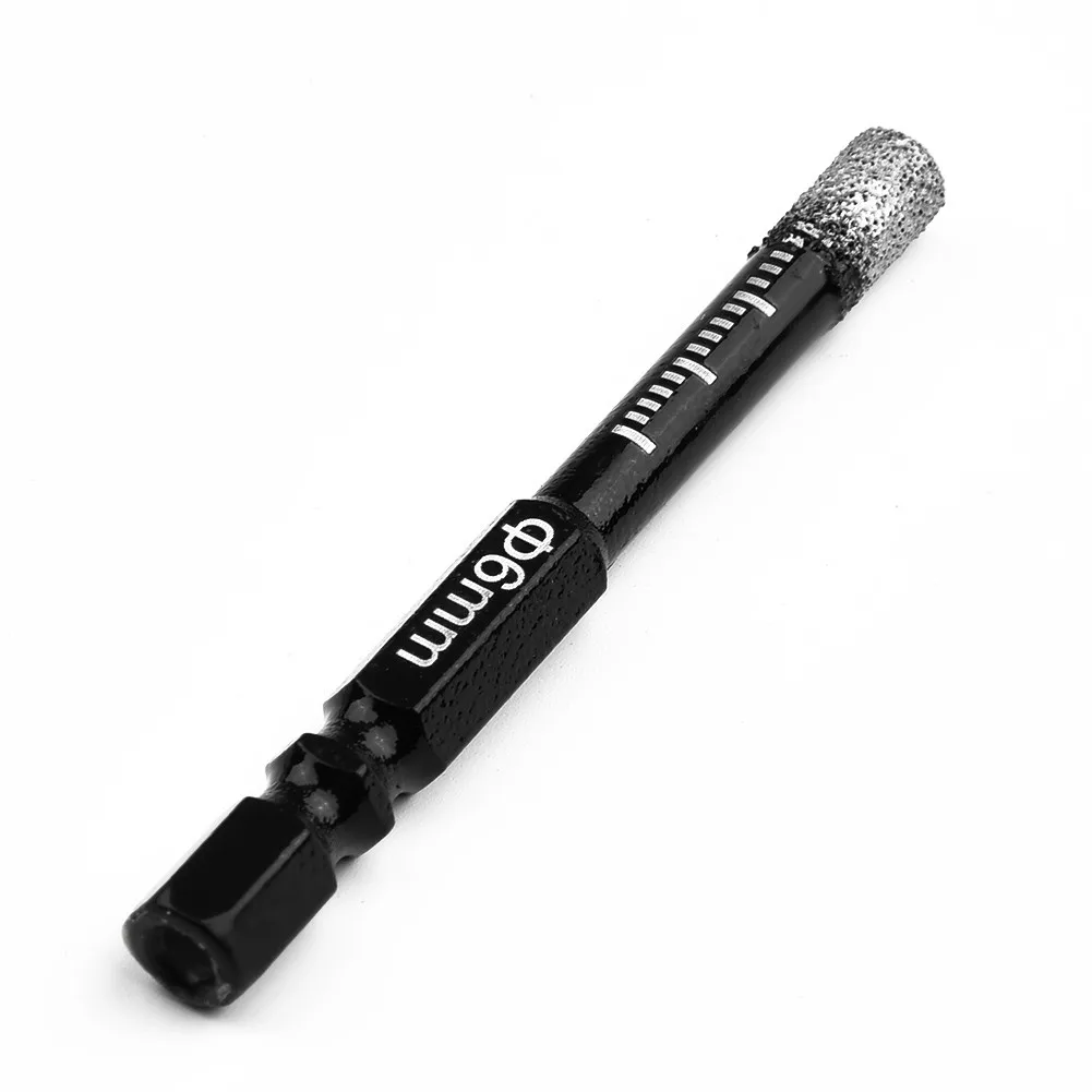2pcs 6mm Drill Bits Vaccum Brazed Diamond Dry Drill Bits Hole Saw For Marble Ceramic Tile Drilling Tools Woodworking Tools
2pcs 6mm Drill Bits Vaccum Brazed Diamond Dry Drill Bits Hole Saw For Marble Ceramic Tile Drilling Tools Woodworking Tools