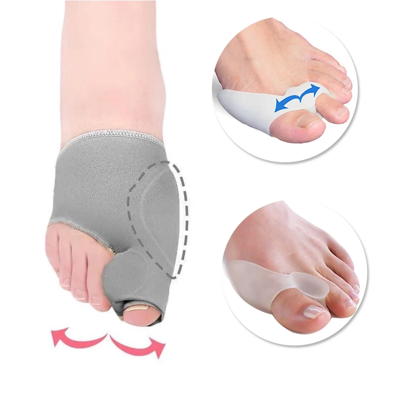 Big Toe Separator Splint Foot Straightener Hallux Valgus Protector Silicone Gel Finger Toe Separator Bunion Corrector Orthotics
Big Toe Separator Splint Foot Straightener Hallux Valgus Protector Silicone Gel Finger Toe Separator Bunion Corrector Orthotics