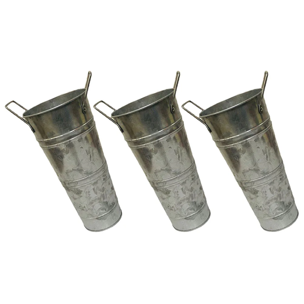 3 Pcs Flower Container Table Top Decor Iron Succulent Bucket Barrel Arrangement Retro Pot Vase Household Metal Succulents
3 Pcs Flower Container Table Top Decor Iron Succulent Bucket Barrel Arrangement Retro Pot Vase Household Metal Succulents