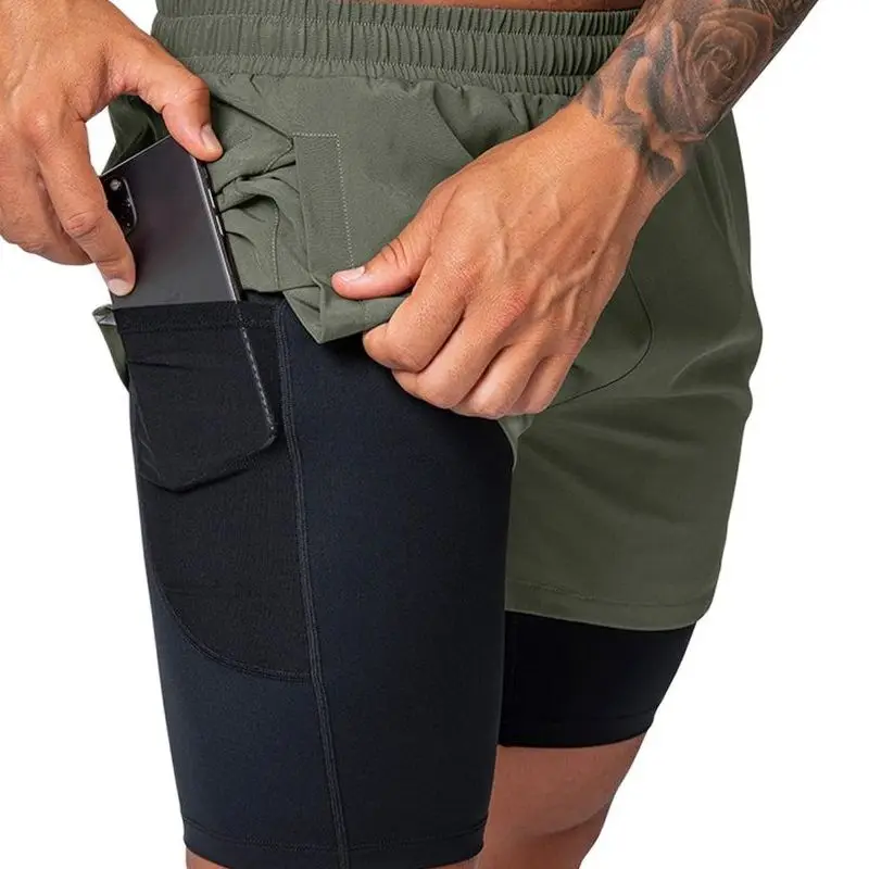 Men's Summer New Casual Shorts 2 in 1 High Stretch Gym Fitness Sports Daily Casual Pants
Men's Summer New Casual Shorts 2 in 1 High Stretch Gym Fitness Sports Daily Casual Pants