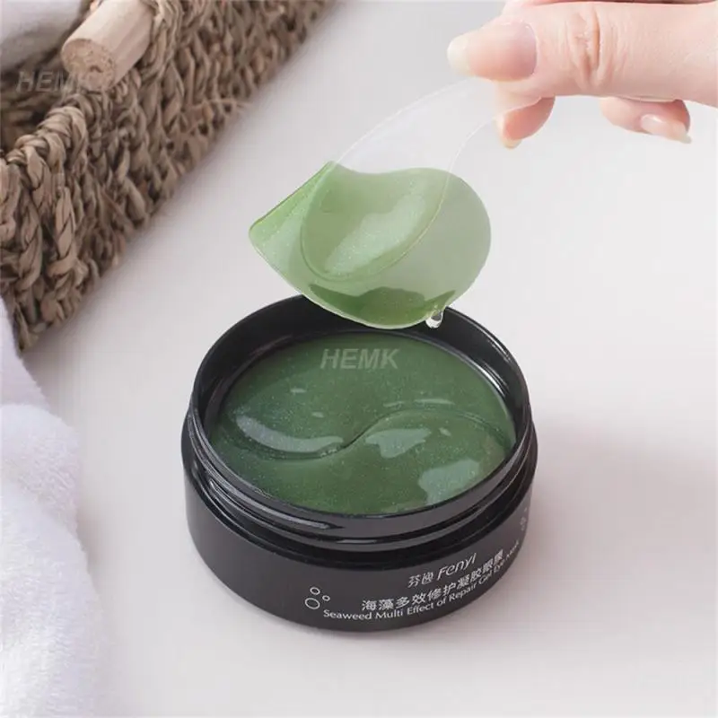 60pcs Seaweed Gel Eye Patches Eye Mask Fade Fine Lines Fade Dark Circles Moisturizing Beauty EyesPatch Korean Skin Care Products
60pcs Seaweed Gel Eye Patches Eye Mask Fade Fine Lines Fade Dark Circles Moisturizing Beauty EyesPatch Korean Skin Care Products