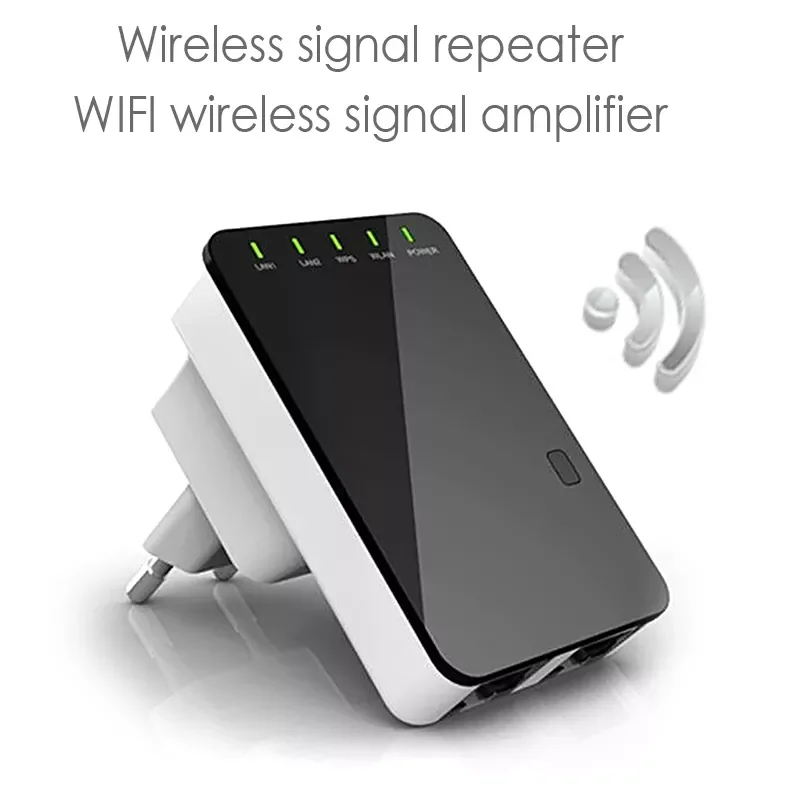 WR02 Mini 300Mbps Wireless WiFi Network Router Repeater Booster Signal Range Extender Amplifier EU/US/UK Plug
WR02 Mini 300Mbps Wireless WiFi Network Router Repeater Booster Signal Range Extender Amplifier EU/US/UK Plug