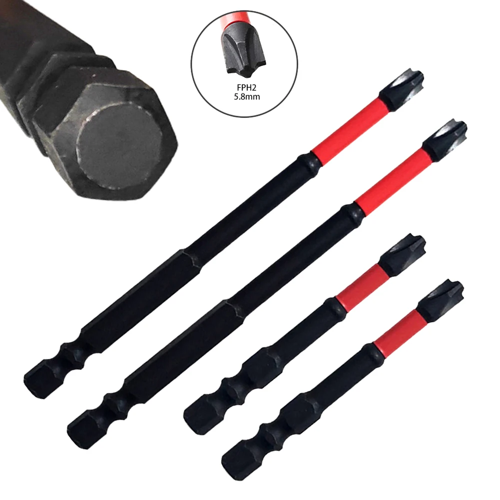 4pcs 65mm 110mm Magnetic Special Slotted Cross Screwdriver Bit For Electrician FPH2 Socket Switch Circuit Breakers Hand Tool
4pcs 65mm 110mm Magnetic Special Slotted Cross Screwdriver Bit For Electrician FPH2 Socket Switch Circuit Breakers Hand Tool