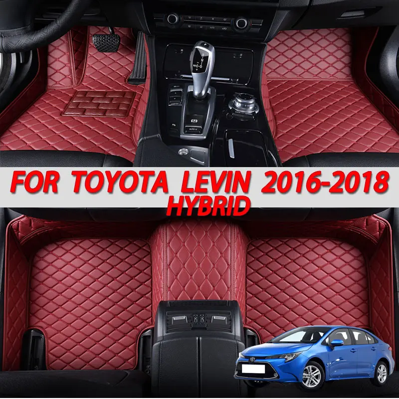 100% Fit Custom Made Leather Car Floor Mats For TOYOTA levin hybrid 2016 2017 2018 Carpet Foot Pads Accessories
100% Fit Custom Made Leather Car Floor Mats For TOYOTA levin hybrid 2016 2017 2018 Carpet Foot Pads Accessories