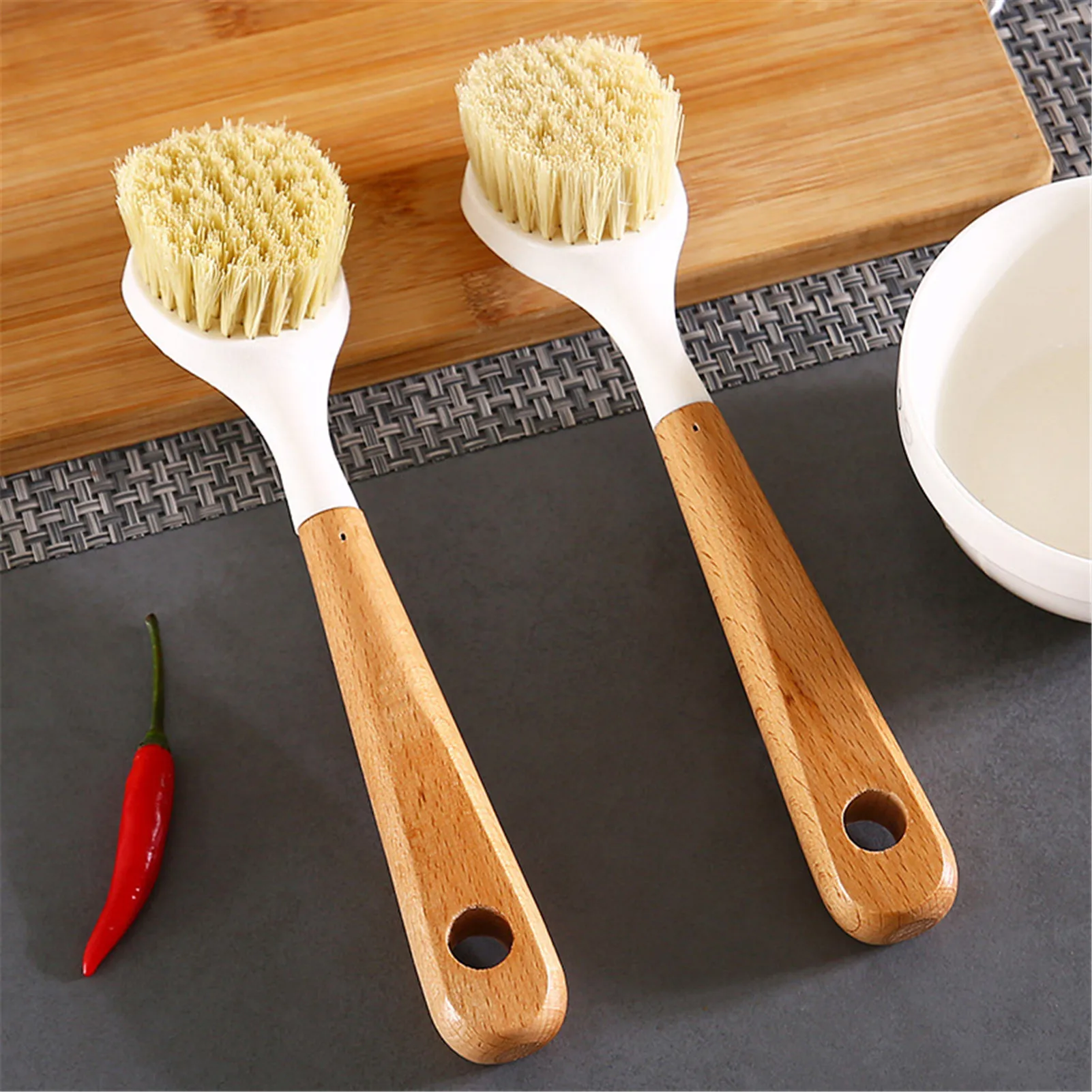 Pot Washing Brush Long Wood Handle Natural Sisal Bristles Brush Pot Cleaning Brush Kitchen Cookware Cleaning Tool For Pan Pot
Pot Washing Brush Long Wood Handle Natural Sisal Bristles Brush Pot Cleaning Brush Kitchen Cookware Cleaning Tool For Pan Pot